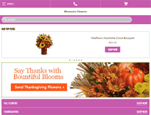 Tablet Screenshot of abloomerflower.com